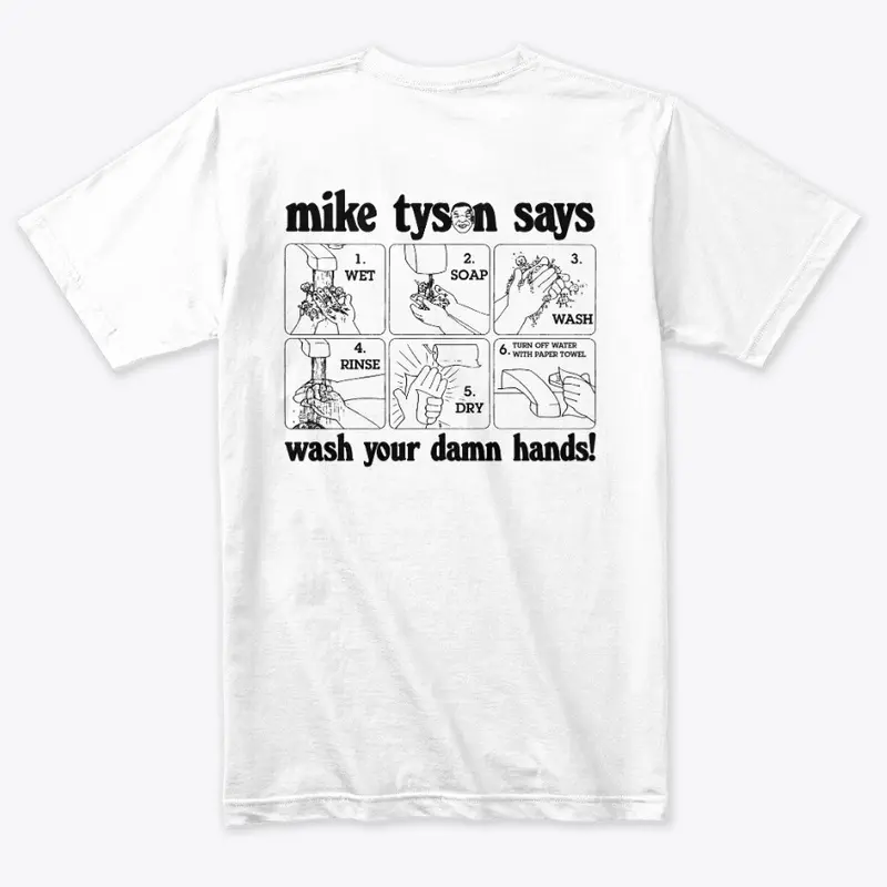 Wash Your Hands! - White